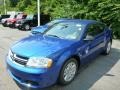 Blue Streak Pearl 2014 Dodge Avenger SE Exterior