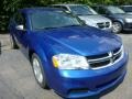 Blue Streak Pearl 2014 Dodge Avenger SE Exterior