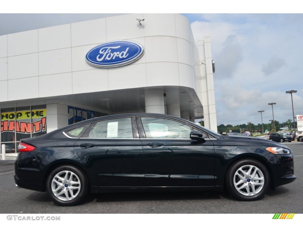 Dark Side 2014 Ford Fusion SE Exterior Photo #84857271