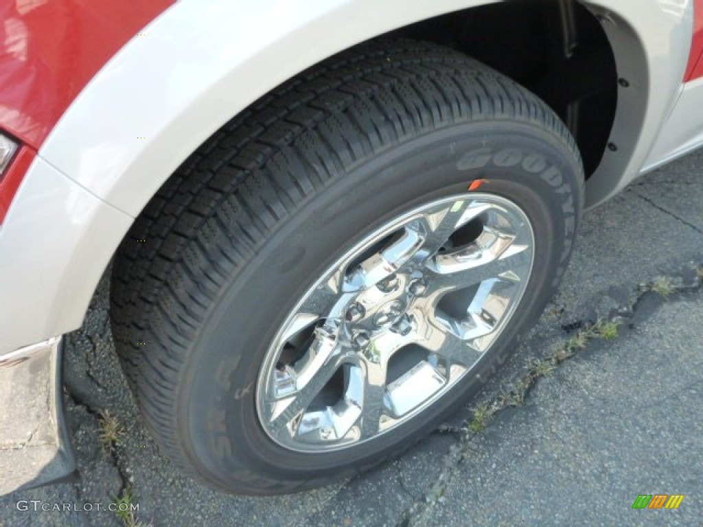 2014 1500 Laramie Crew Cab 4x4 - Flame Red / Black photo #10