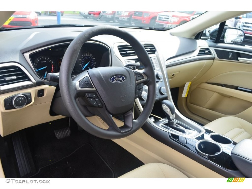 Dune Interior 2014 Ford Fusion SE Photo #84857307