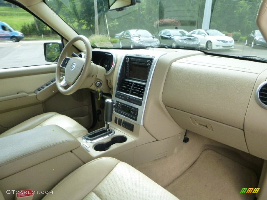 2008 Mountaineer Premier AWD - Dark Cherry Metallic / Camel photo #11