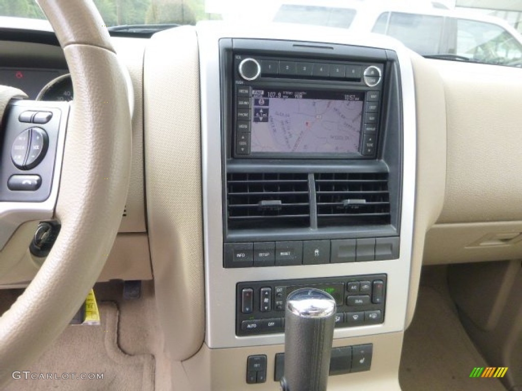 2008 Mountaineer Premier AWD - Dark Cherry Metallic / Camel photo #23