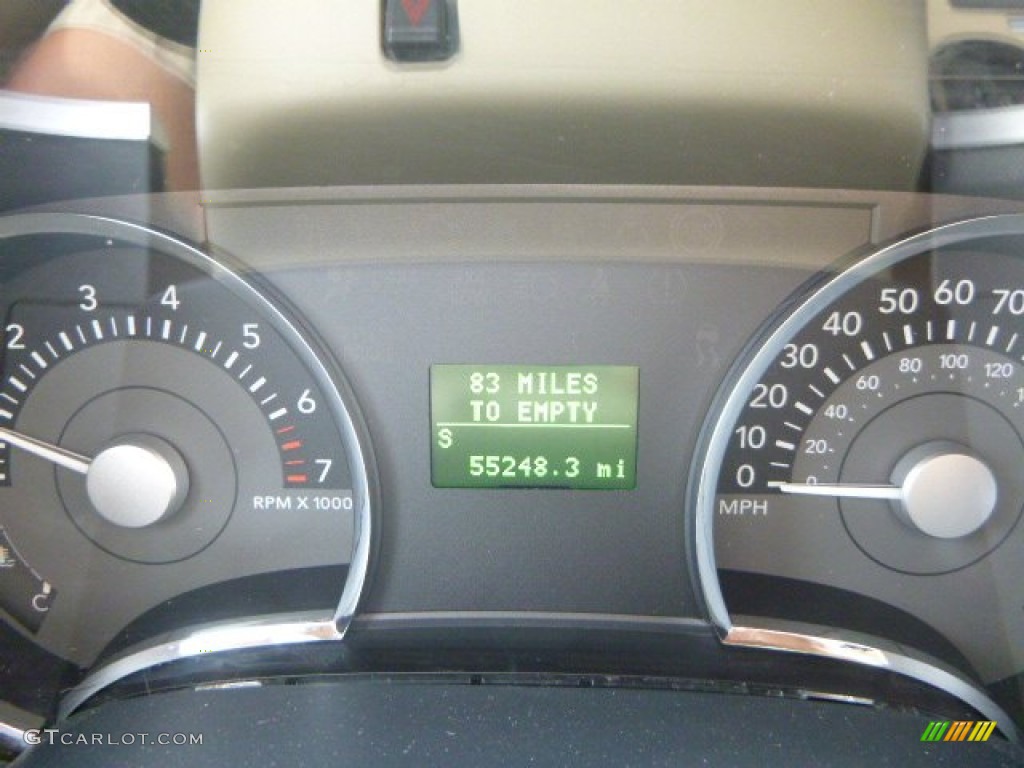 2008 Mountaineer Premier AWD - Dark Cherry Metallic / Camel photo #24