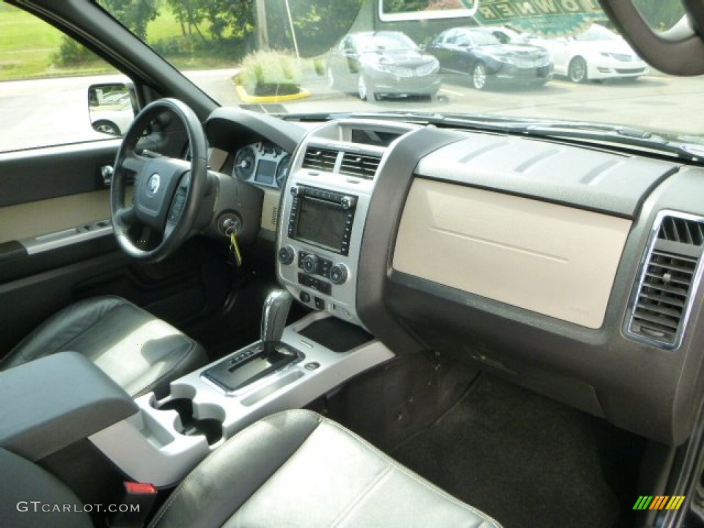2010 Mercury Mariner V6 Premier 4WD Black Dashboard Photo #84858282
