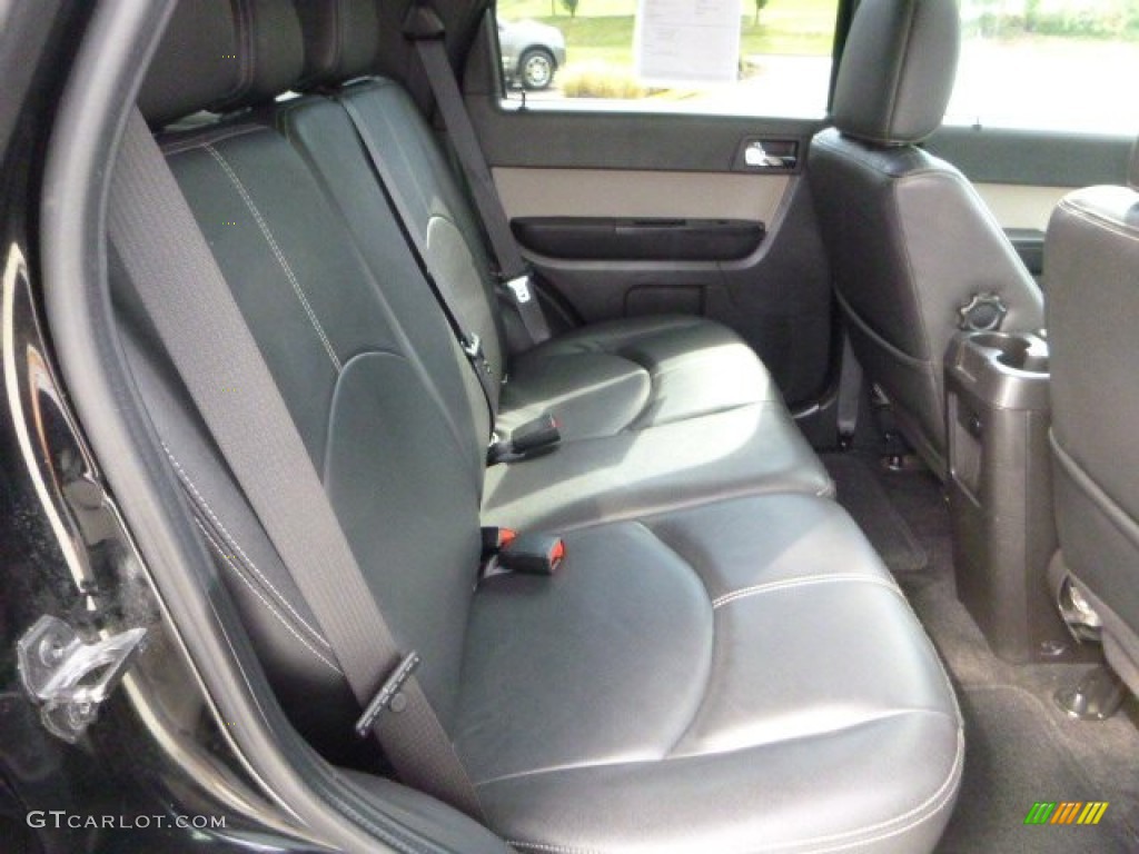 Black Interior 2010 Mercury Mariner V6 Premier 4WD Photo #84858291
