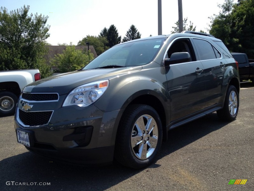 2013 Equinox LT - Ashen Gray Metallic / Jet Black photo #1