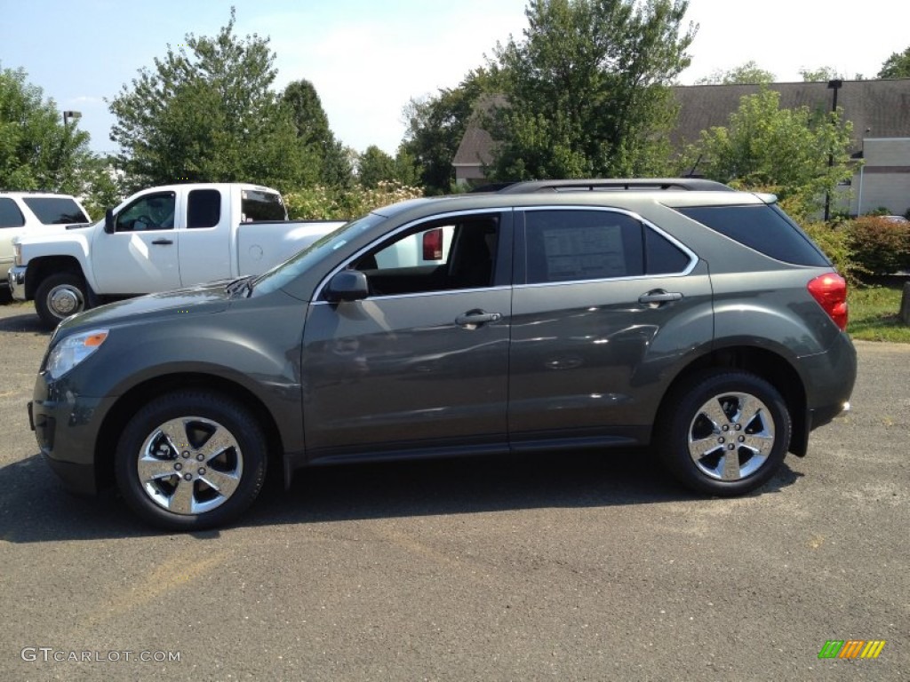 2013 Equinox LT - Ashen Gray Metallic / Jet Black photo #3