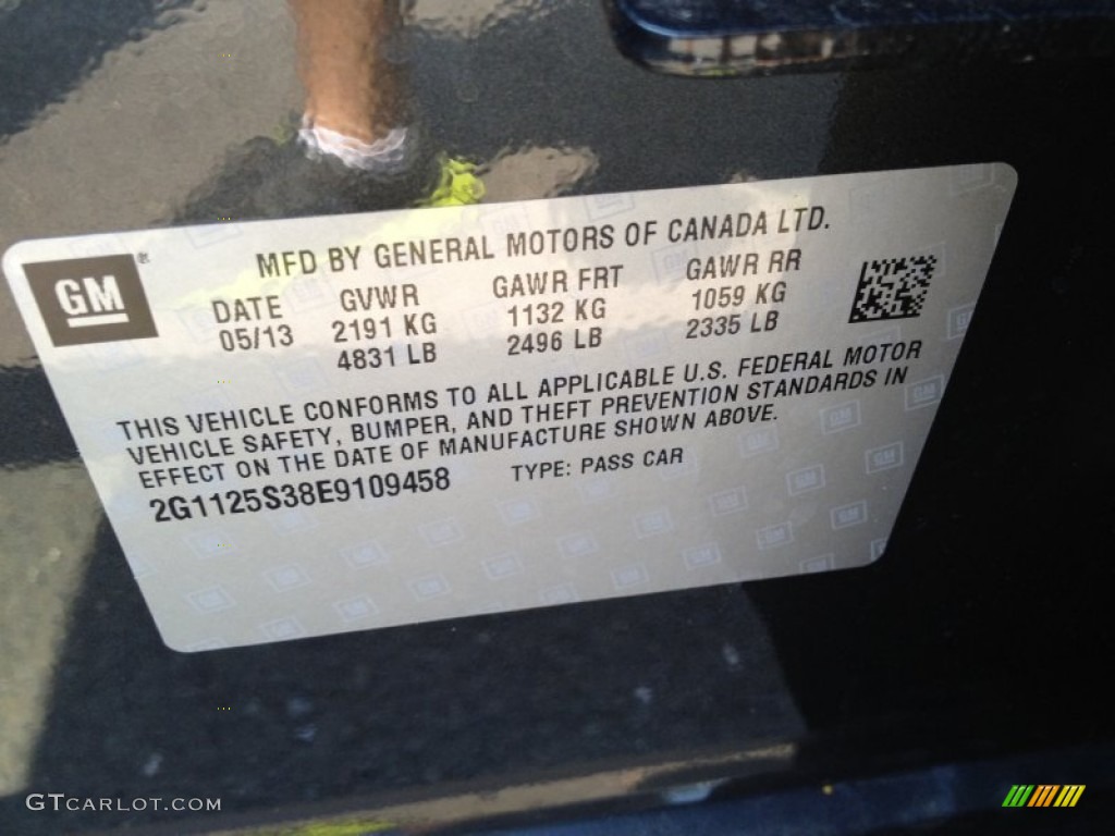 2014 Impala LT - Ashen Gray Metallic / Jet Black photo #9