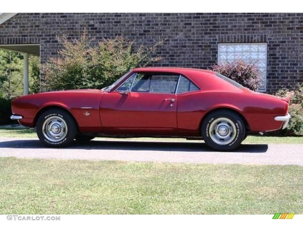 1967 Camaro Sport Coupe - Bolero Red / Black photo #2