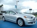 2013 Ingot Silver Metallic Ford Fusion Hybrid SE  photo #7