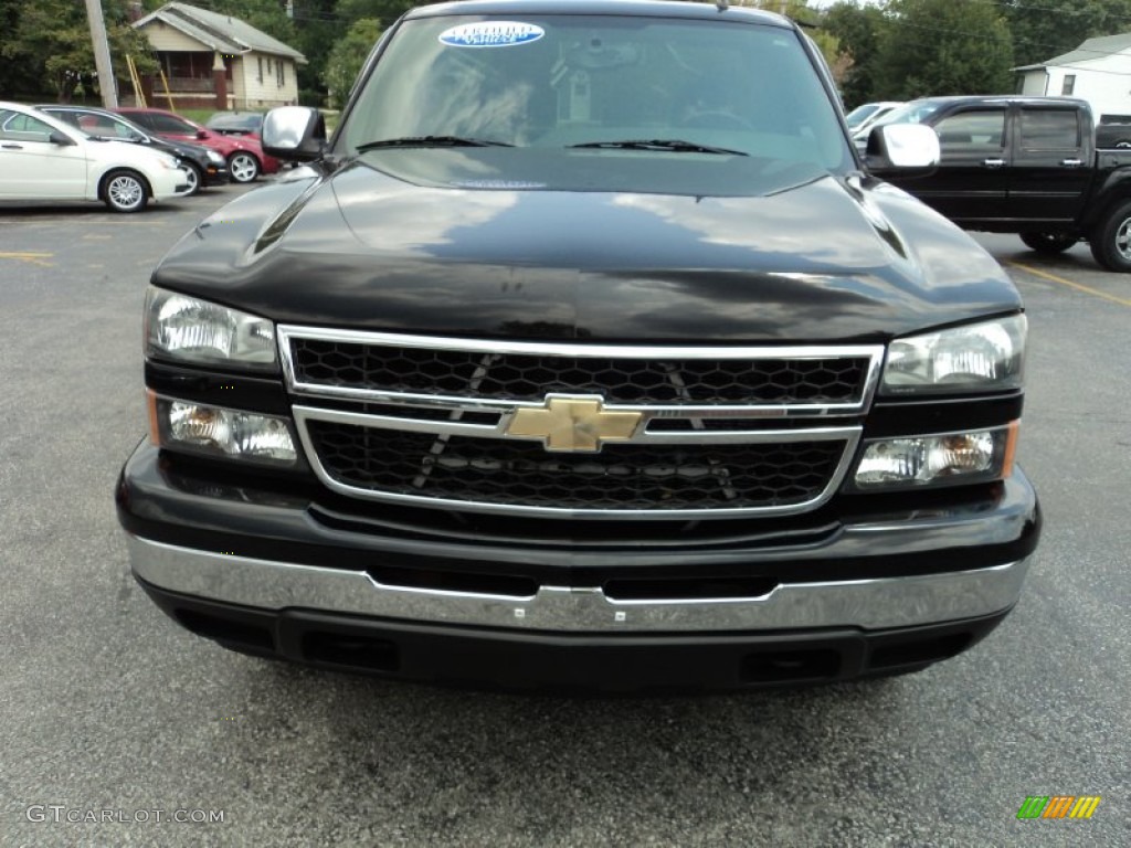 2007 Silverado 1500 Classic LT Z71 Regular Cab 4x4 - Black / Dark Charcoal photo #19