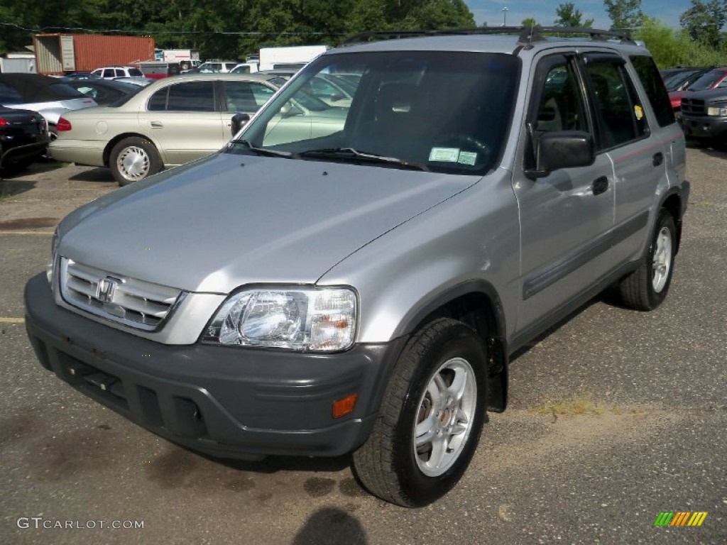 1997 CR-V LX 4WD - Sebring Silver Metallic / Charcoal photo #2