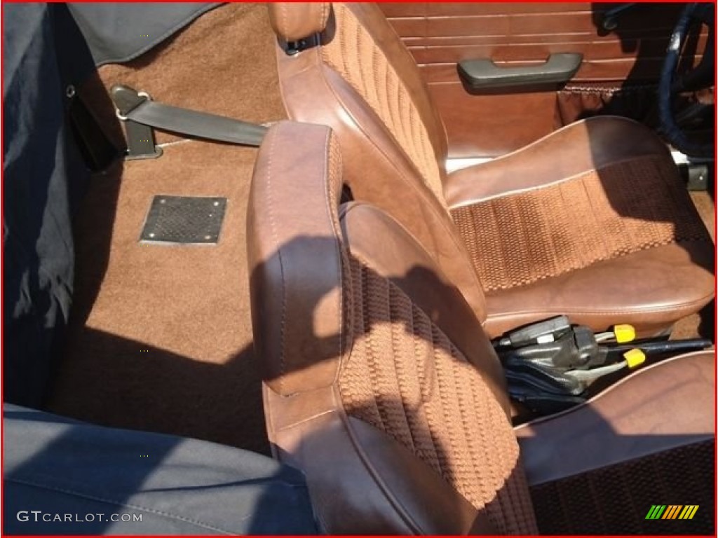 Beige Interior 1974 Volkswagen Karmann Ghia Convertible Photo #84860901