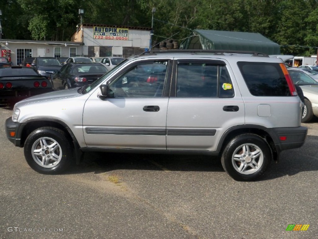 1997 CR-V LX 4WD - Sebring Silver Metallic / Charcoal photo #5