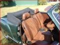 Front Seat of 1974 Karmann Ghia Convertible