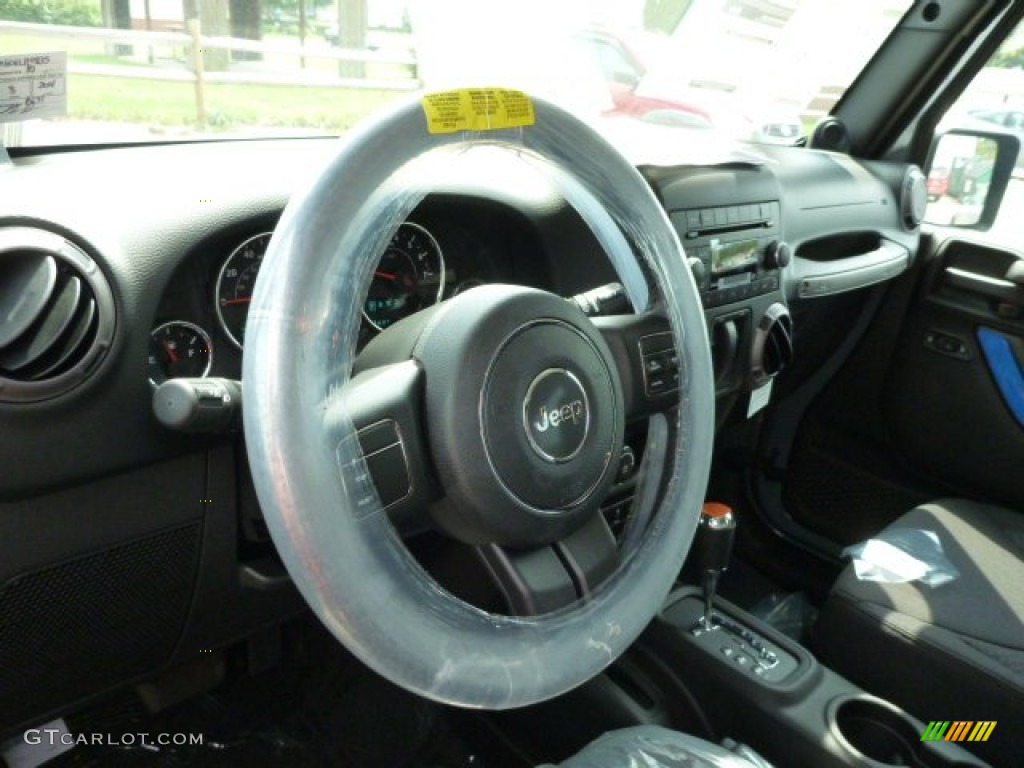 2014 Wrangler Sport S 4x4 - Anvil / Black photo #14