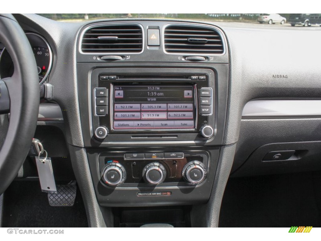 2010 Volkswagen Golf 4 Door TDI Controls Photo #84860963