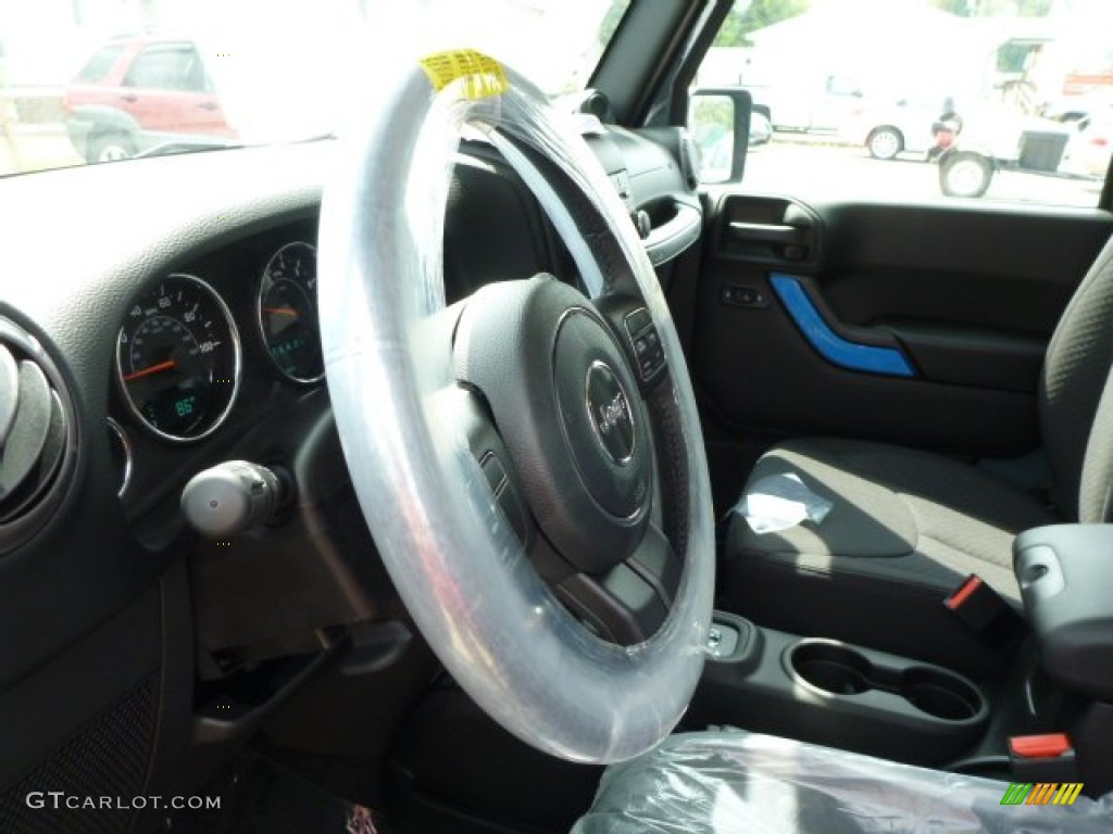 2014 Wrangler Sport S 4x4 - Anvil / Black photo #16