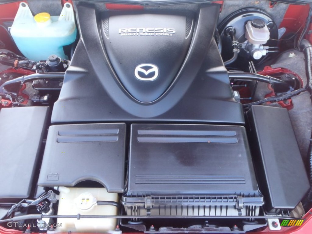 2005 RX-8 Sport - Velocity Red Mica / Black photo #8