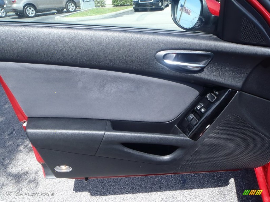 2005 RX-8 Sport - Velocity Red Mica / Black photo #9