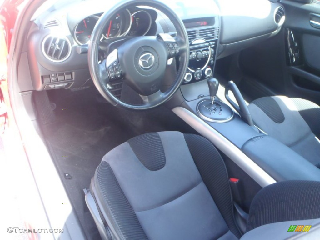 2005 RX-8 Sport - Velocity Red Mica / Black photo #10