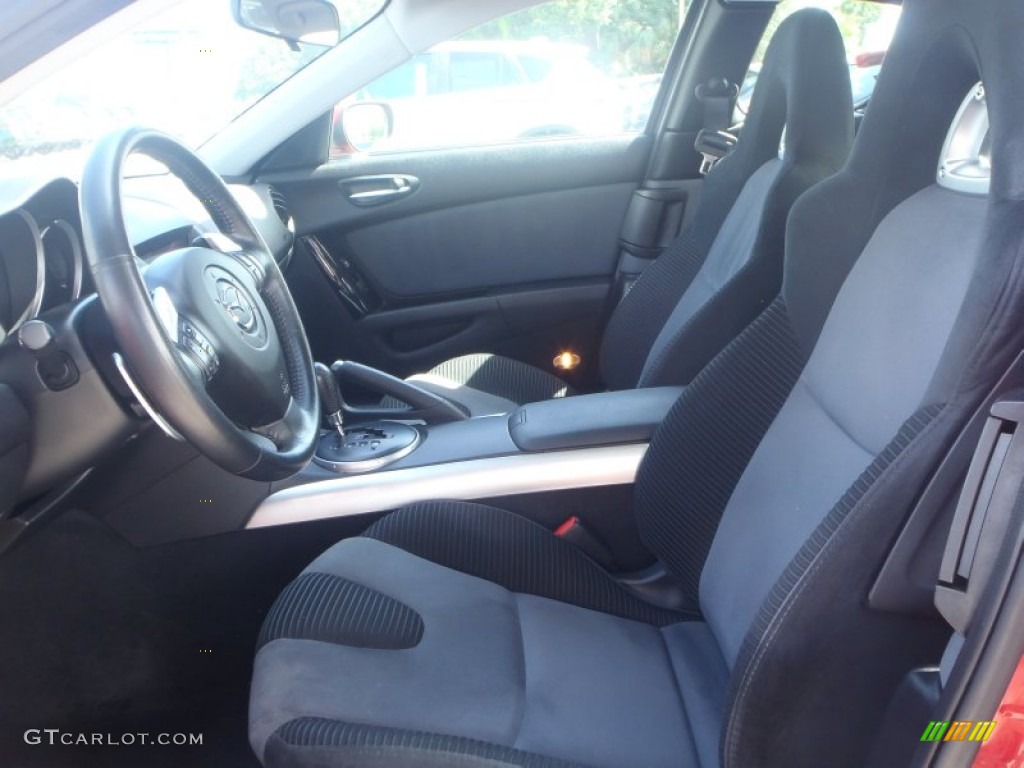 2005 RX-8 Sport - Velocity Red Mica / Black photo #11