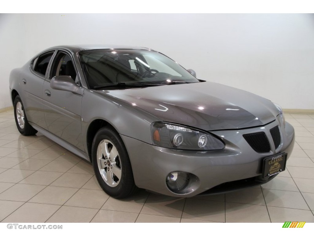 2008 Grand Prix Sedan - Shadow Gray Metallic / Ebony photo #1