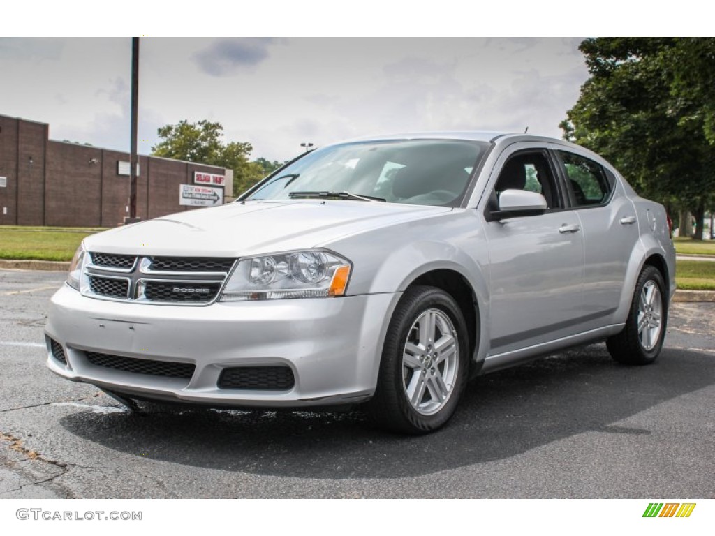 Bright Silver Metallic 2012 Dodge Avenger SXT Exterior Photo #84862241