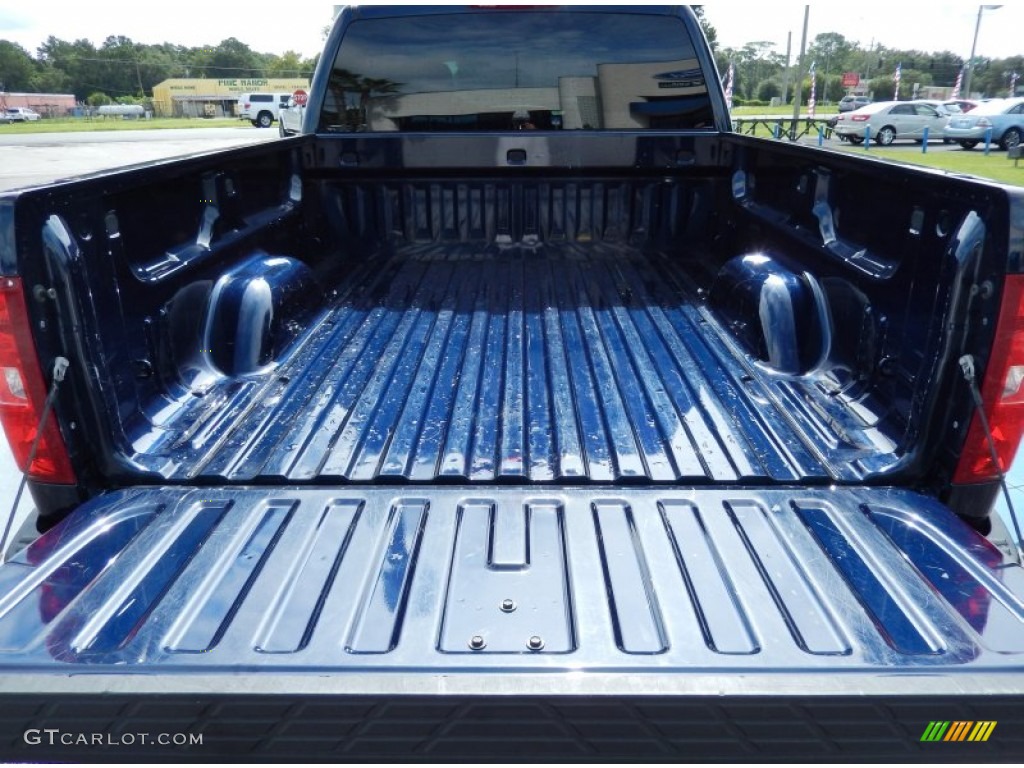 2009 Silverado 1500 LS Extended Cab 4x4 - Imperial Blue Metallic / Dark Titanium photo #5