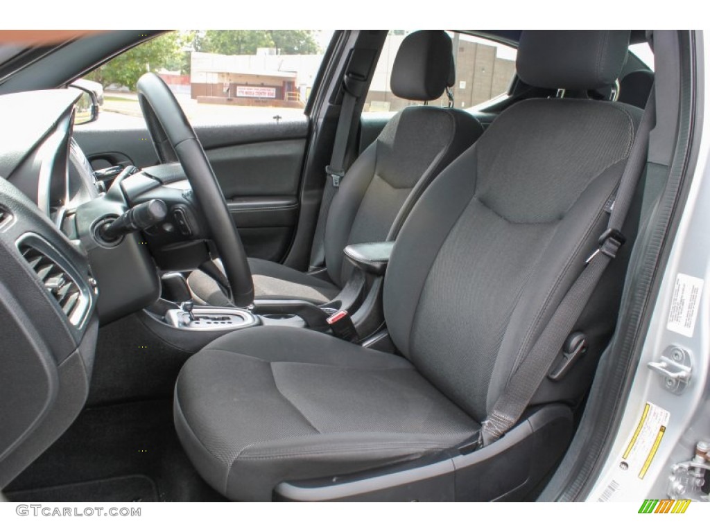 Black Interior 2012 Dodge Avenger SXT Photo #84862511