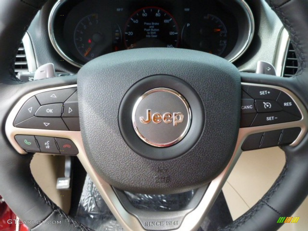 2014 Grand Cherokee Laredo 4x4 - Deep Cherry Red Crystal Pearl / New Zealand Black/Light Frost photo #18