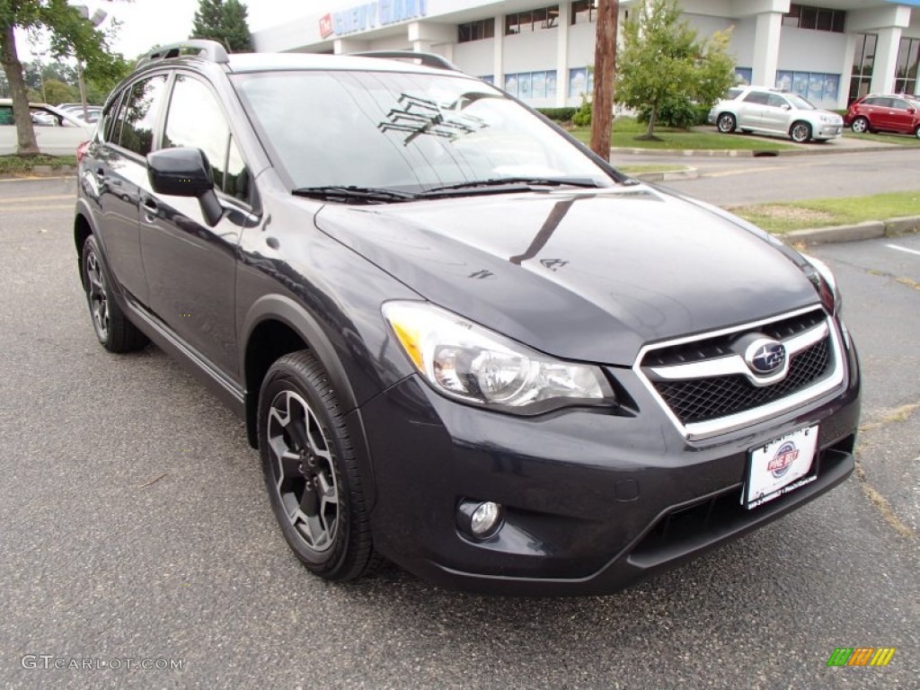 2013 XV Crosstrek 2.0 Premium - Dark Gray Metallic / Black photo #3