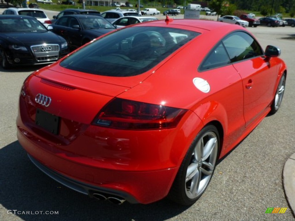 2013 TT S 2.0T quattro Coupe - Misano Red Pearl Effect / Black/Magma Red photo #5