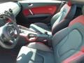2013 Audi TT Black/Magma Red Interior Interior Photo