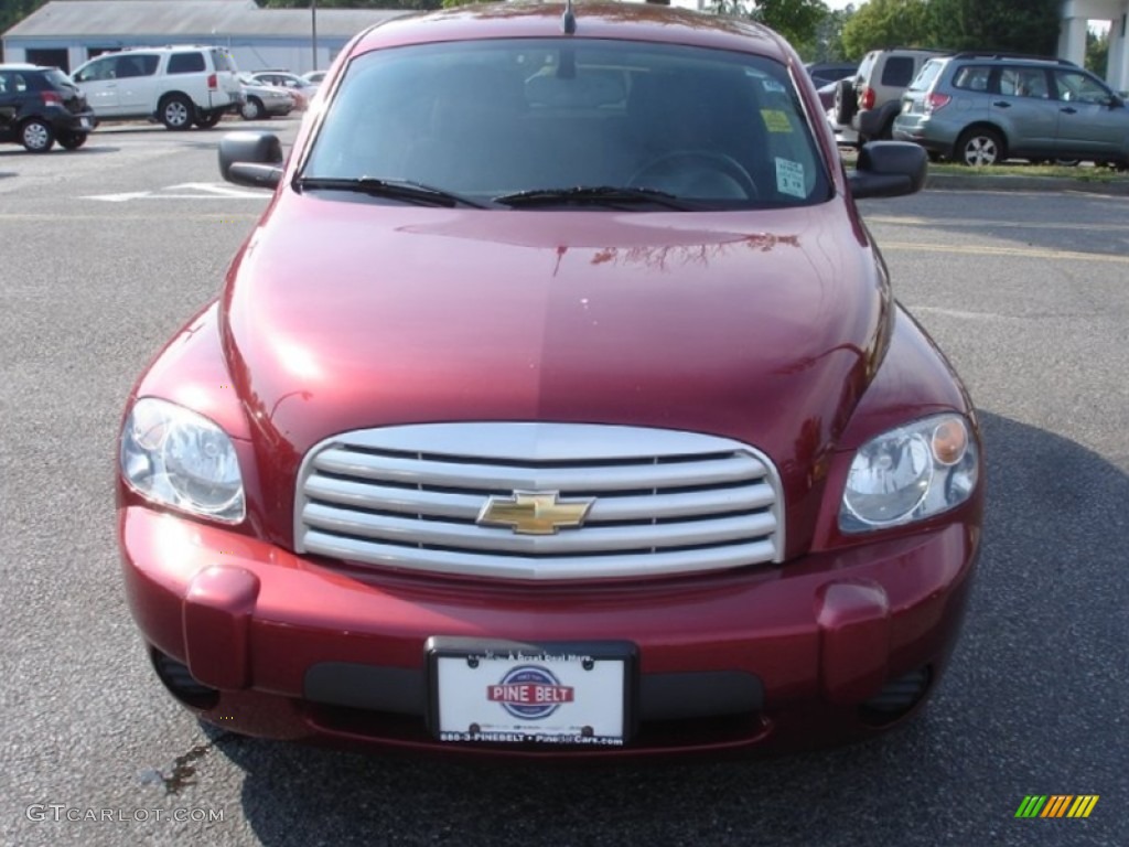 2009 HHR LS - Cardinal Red Metallic / Ebony photo #2