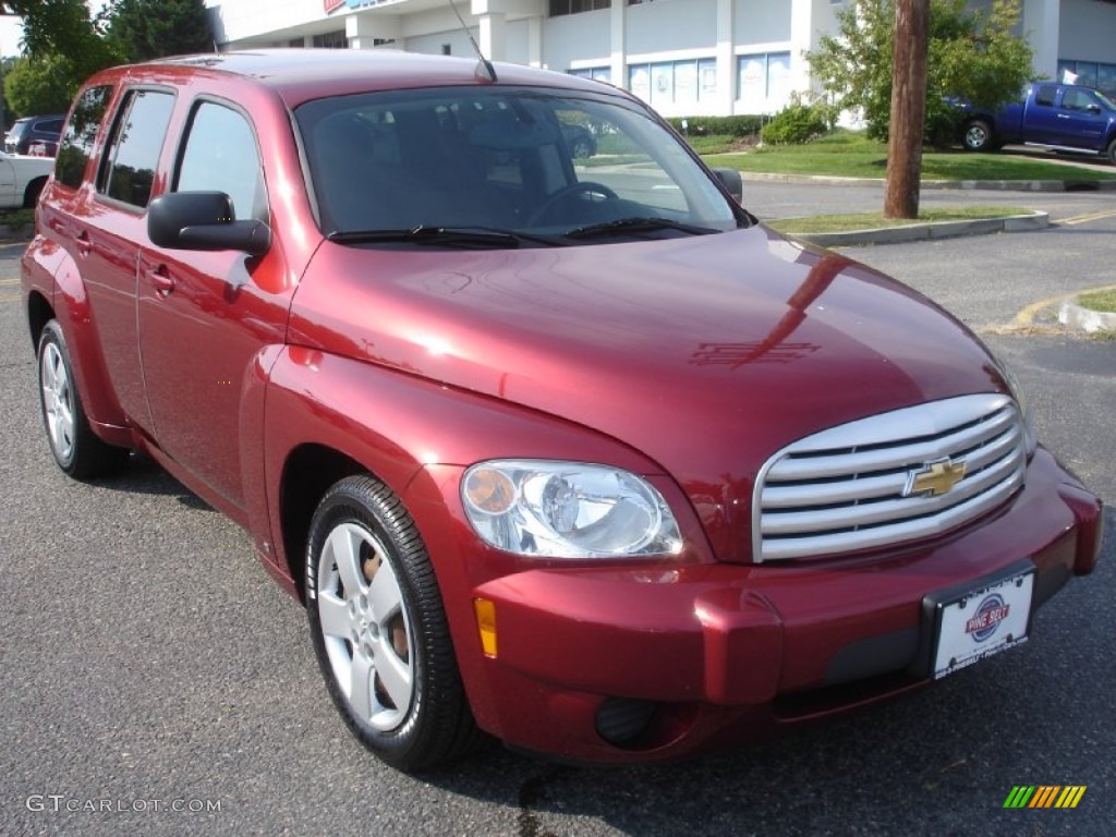 2009 HHR LS - Cardinal Red Metallic / Ebony photo #3