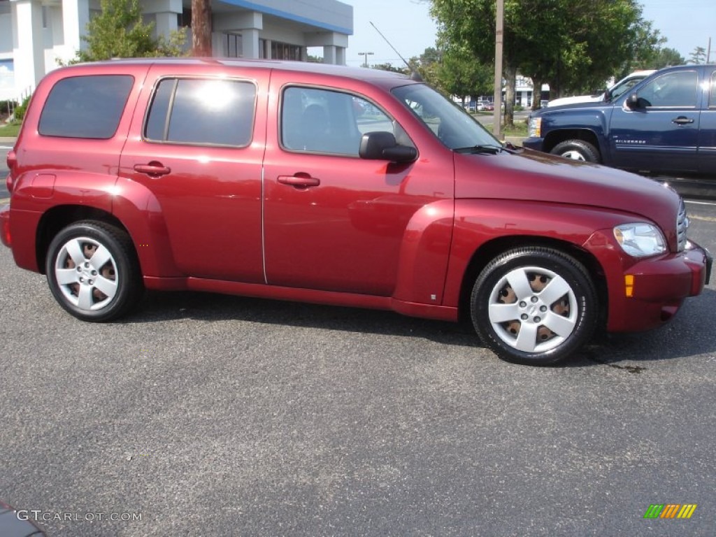 2009 HHR LS - Cardinal Red Metallic / Ebony photo #4