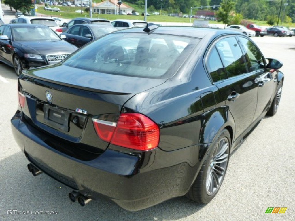 Jet Black 2008 BMW M3 Sedan Exterior Photo #84865019