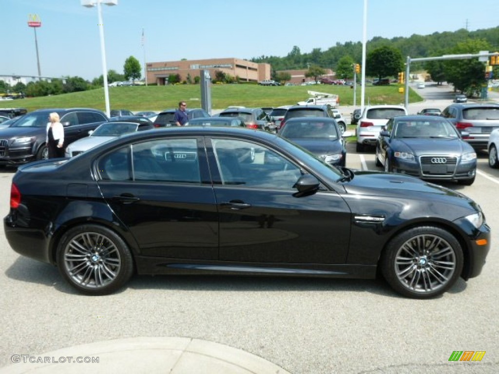 Jet Black 2008 BMW M3 Sedan Exterior Photo #84865034