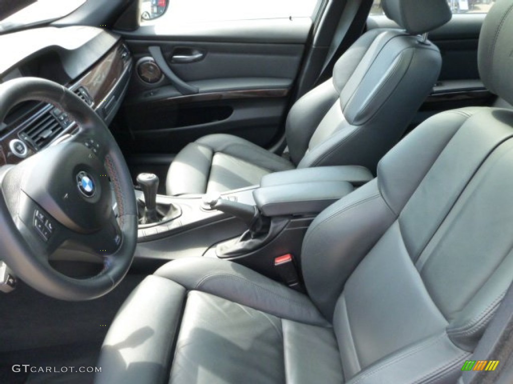 Black Interior 2008 BMW M3 Sedan Photo #84865118