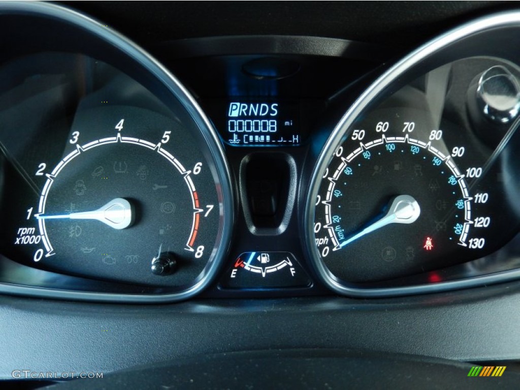 2014 Ford Fiesta Titanium Sedan Gauges Photos