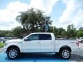 2013 White Platinum Metallic Tri-Coat Ford F150 Platinum SuperCrew 4x4  photo #2