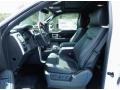 2013 Ford F150 Platinum Unique Black Leather Interior Interior Photo