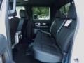 2013 Ford F150 Platinum Unique Black Leather Interior Rear Seat Photo