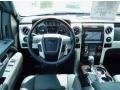 2013 Ford F150 Platinum Unique Black Leather Interior Dashboard Photo