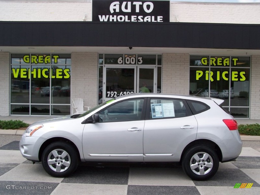 2011 Rogue S - Silver Ice Metallic / Gray photo #1