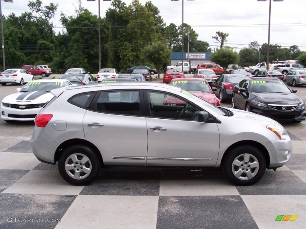 2011 Rogue S - Silver Ice Metallic / Gray photo #3