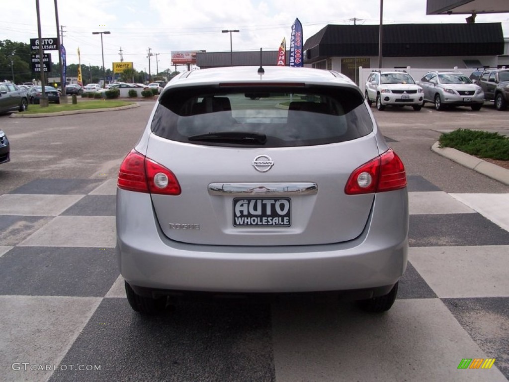 2011 Rogue S - Silver Ice Metallic / Gray photo #4