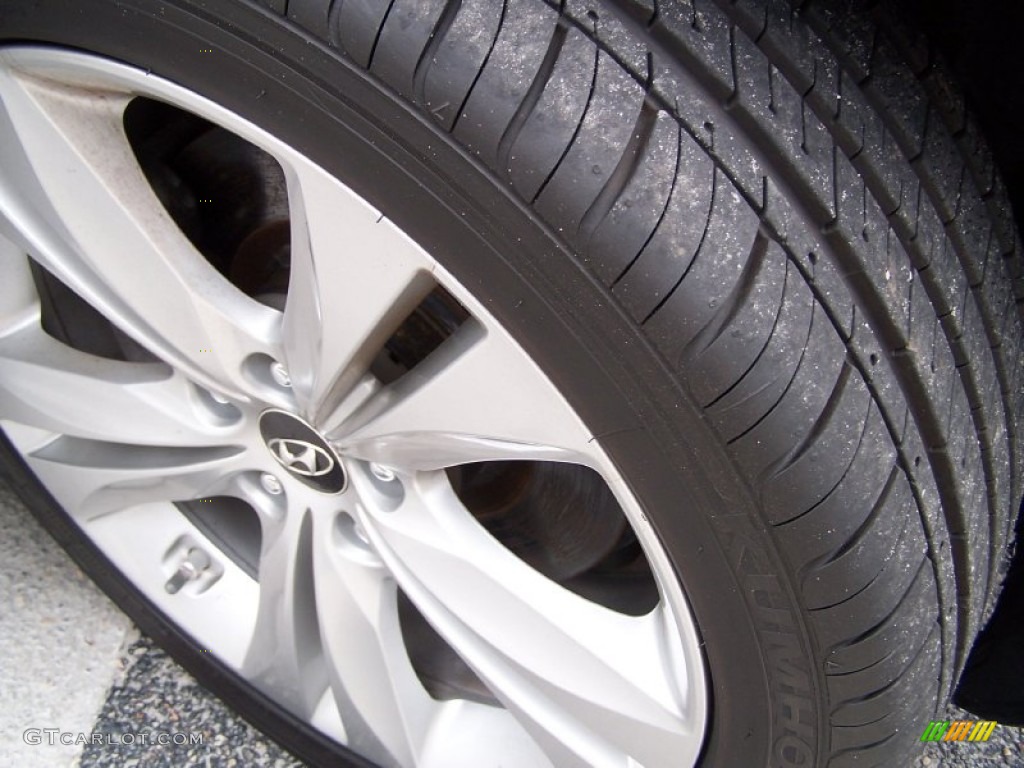 2010 Genesis Coupe 3.8 Coupe - Mirabeau Blue / Black photo #9